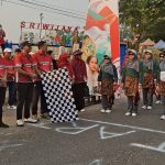 Meriahkan HUT ke-81 RI, Lomba Gerak Jalan Sarolangun Berlangsung Semarak